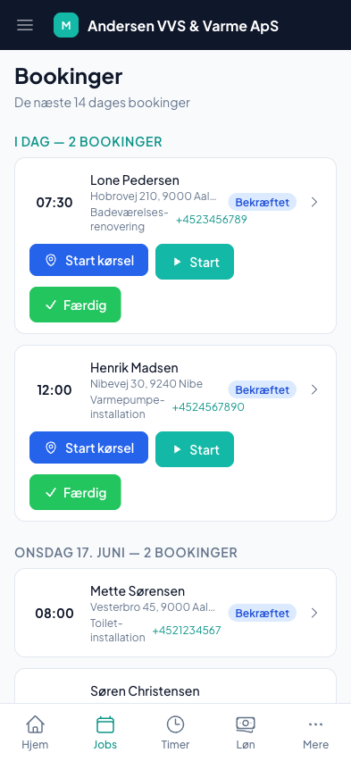 Svendenes app
